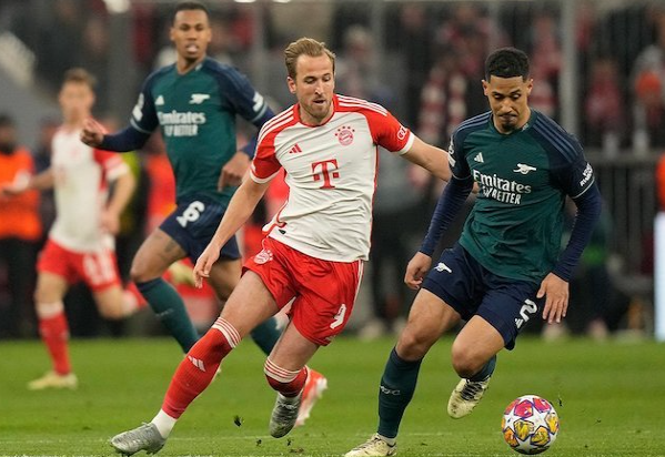 Bayern Munchen tampil kuat untuk meringkus Arsenal dengan score tipis 1-0 dalam putaran kedua perempat final Liga Champions 2024
